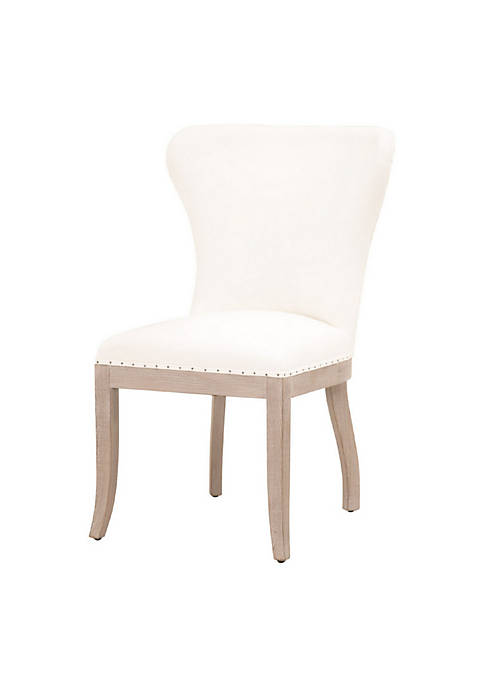 Duna Range 19.75 Inches Fabric Padded Dining Chair,