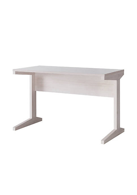 Duna Range 30 Inch Rectangular Wooden Desk with