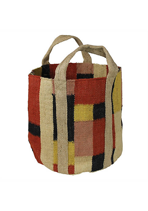 Duna Range Tote Bag with Geometric Print, Multicolor