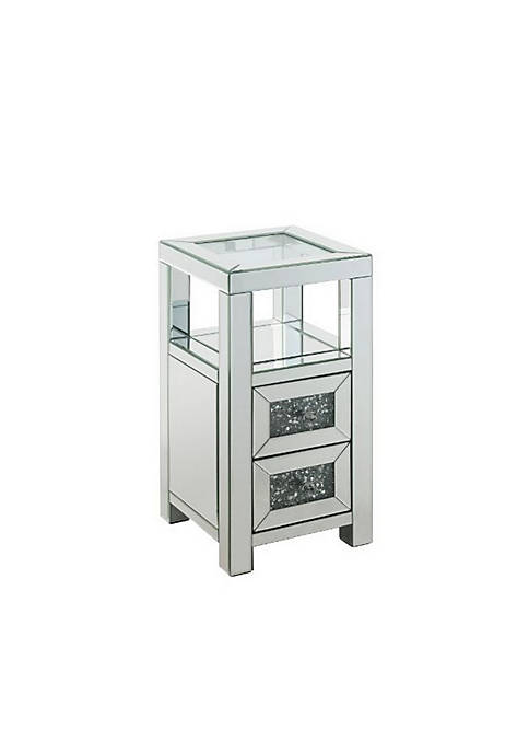 Duna Range Accent Table with Mirror Work and