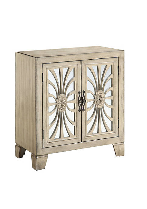 Duna Range Console Table with 2 Glass Doors