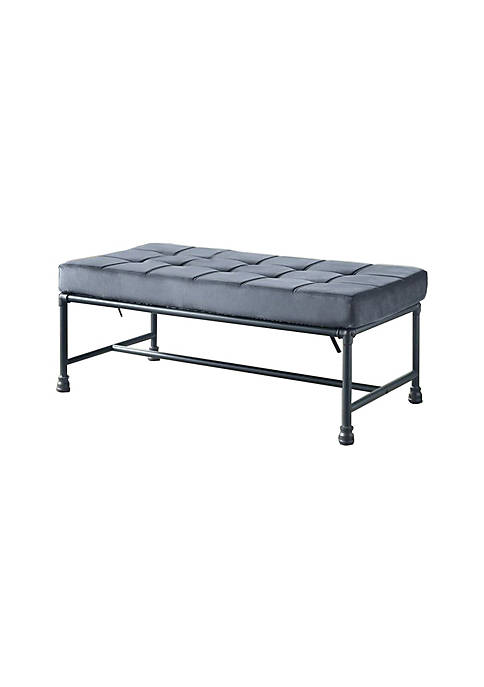 Duna Range Bench with Button Tufted Seat and