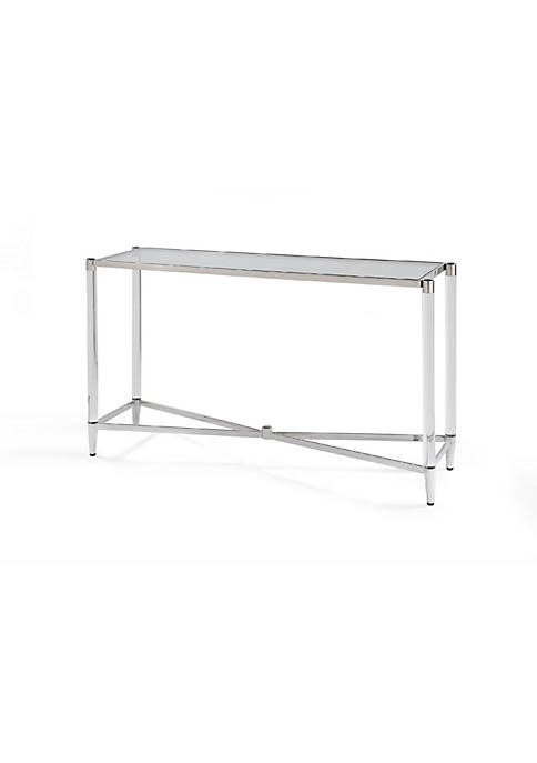 Duna Range 52 Inches Glass Top Console Table