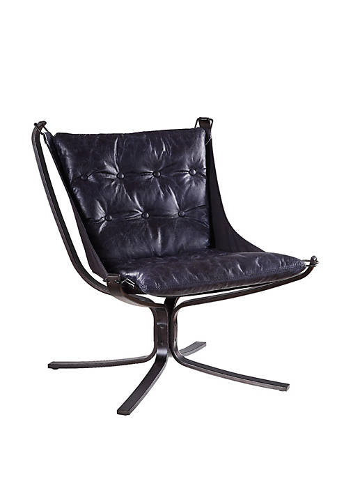 Duna Range Star Base Metal Accent Chair with