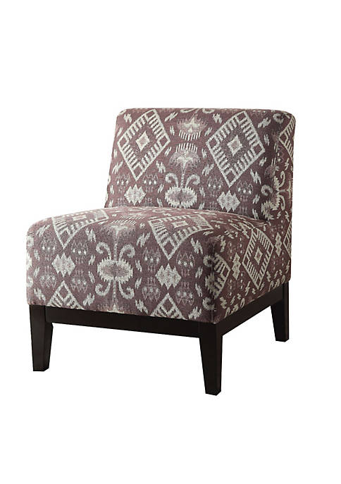Duna Range Hinte Accent Chair, Multicolor Pattern Fabric