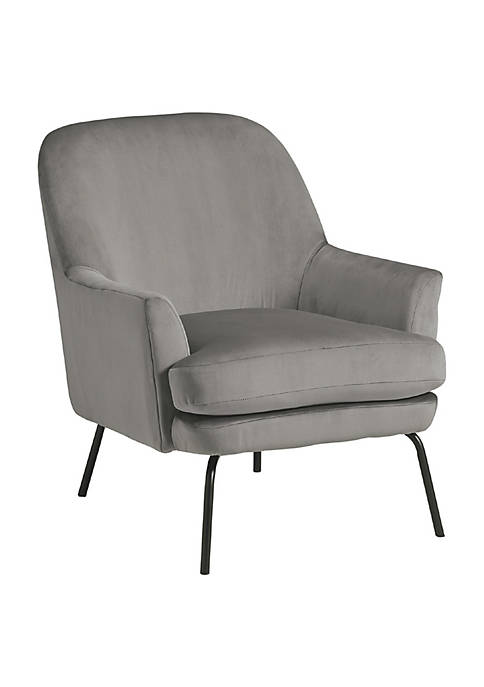 Duna Range Fabric Accent Chair with Sleek Flared