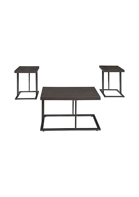 Duna Range Metal Base Table Set with Floating
