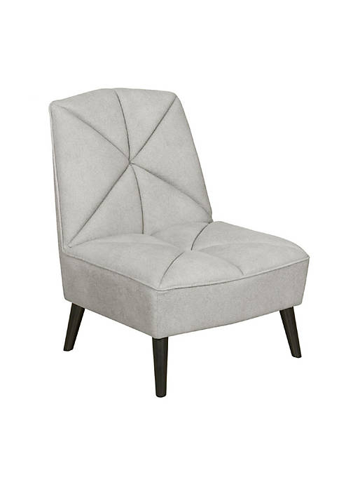 Duna Range 17 Inch Padded Fabric Armchair with