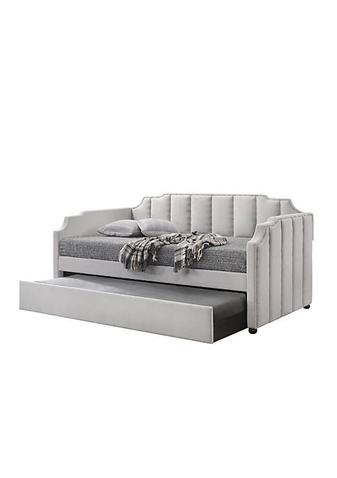 Duna Range Fabric Twin Size Daybed with Channel