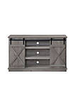 Home Entertainment Wooden TV Stand, Gray