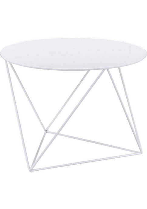 Duna Range Accent Table with Open Geometric Base