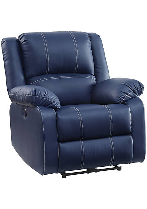 Duna Range Leatherette Power Recliner Sofa with Pillow
