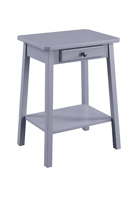 Duna Range MDF Accent Table with 1 Drawer