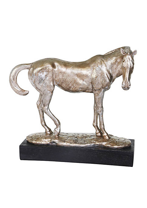 Duna Range 15 Inches Polyresin Frame Decorative Horse