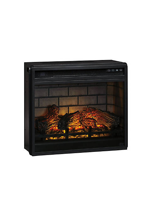 Duna Range 23.75 Inch Metal Fireplace Inset with