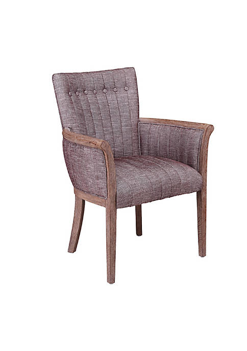 Duna Range Fabric Upholstered Tufted Back Accent Chair