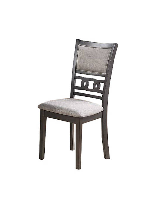 Duna Range Fabric Upholstered Dining Chair with Panel