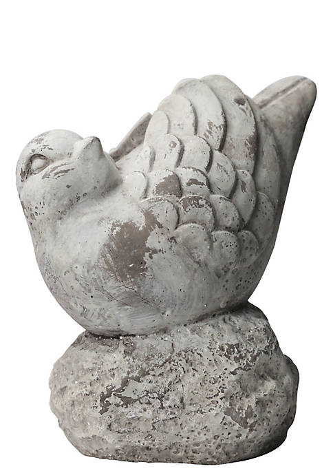 Duna Range Cement Bird Figurine in Upright Position