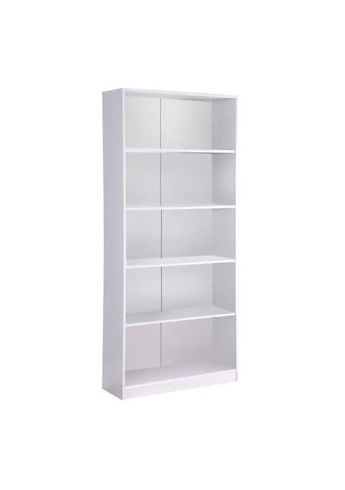 Duna Range Minimalistic Yet Stylish Bookcase, White