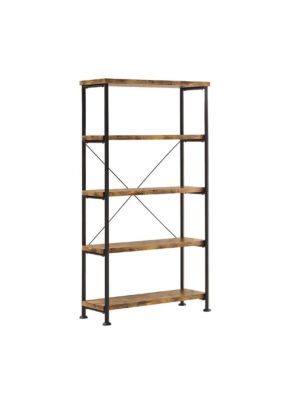 Duna Range Rustically Designed Bookcase With 4 Open Shelves