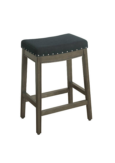 Duna Range Wooden Counter Height Stool with Fabric