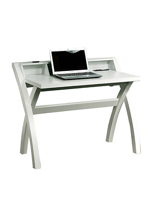Duna Range Sleek Contemporary Desk With Cross Legs,