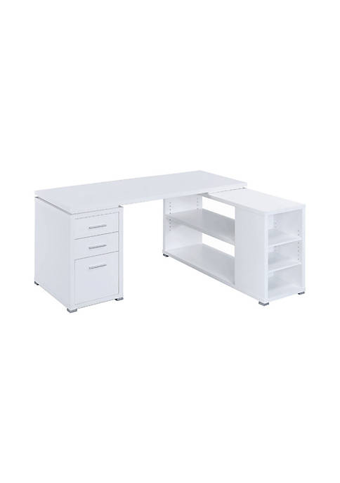 Duna Range Contemporary L Shaped Office Desk with