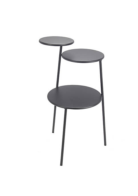 Duna Range 3 Tier Accent Table with Round