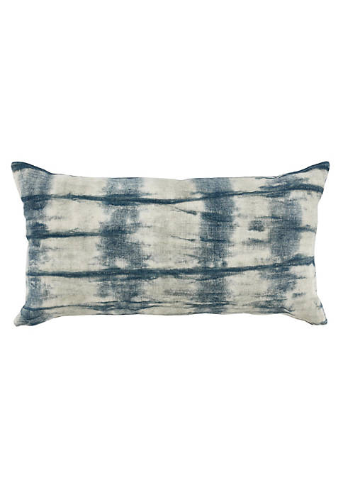 Duna Range Throw Pillow with Hand Dipped Tie