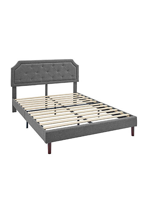 Duna Range Full Platform Bed with Arched Headboard