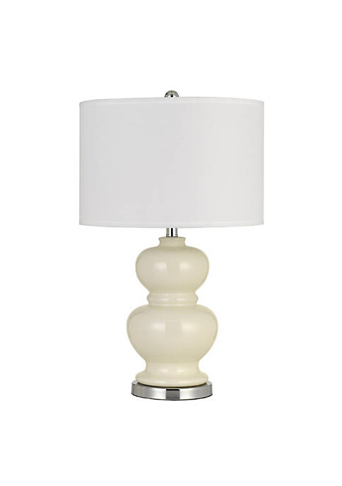 Duna Range 27&quot; Ceramic Table Lamp with Hardback