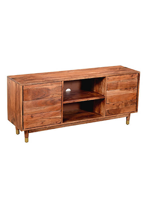 Duna Range Handcrafted Wooden TV Console with Live
