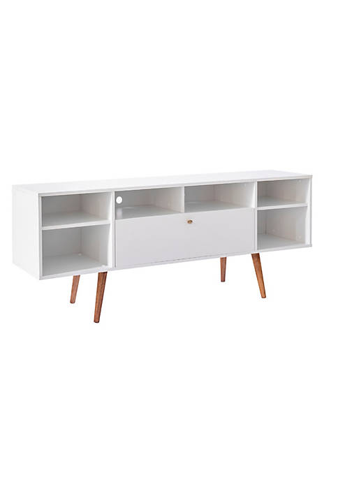 Duna Range Wooden Entertainment TV Stand with Drop