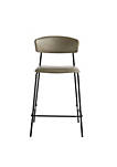 Lucy 25" counter stool, lite grey, set of 2