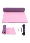 EchoSmile 0.31 inch purple yoga mat