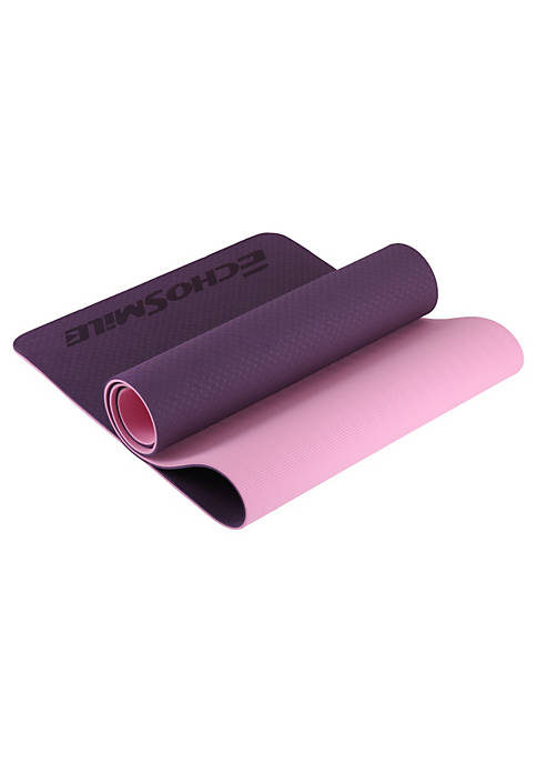 EchoSmile 0.24 inch purple yoga mat