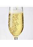 Creativeland Set of 6 LEAD-FREE CRYSTAL Champagne Flutes Glasses