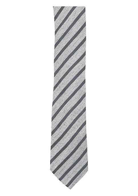 Ermenegildo Zegna Mens Diagonal Stripe Necktie