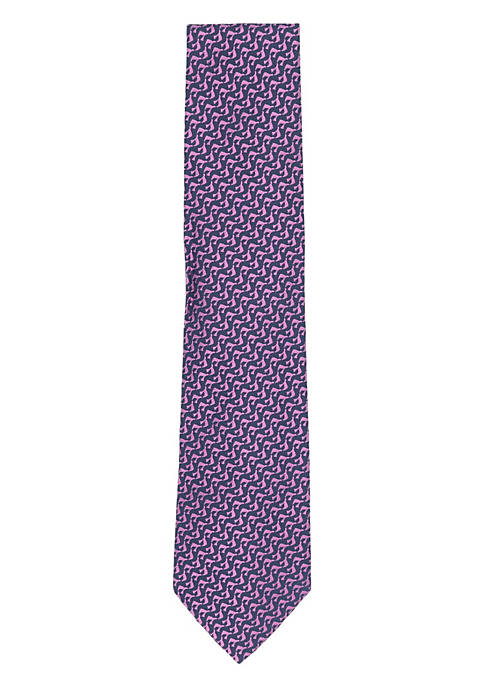 Charvet Mens Iridescent Y Shape Silk Necktie