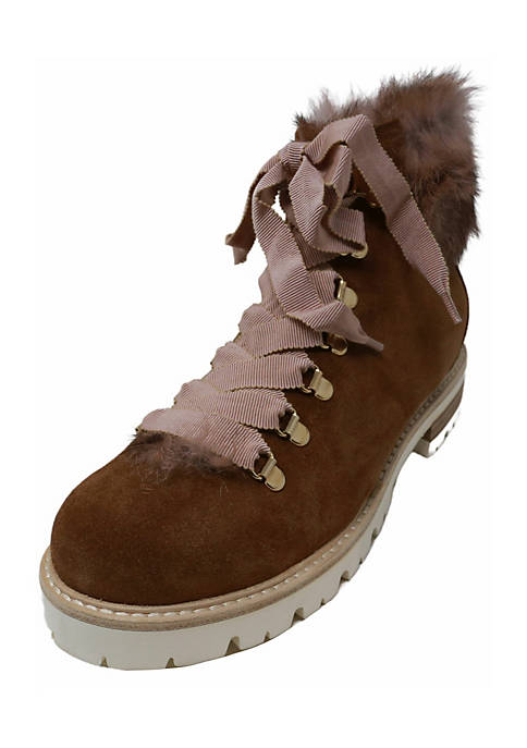 Agl Womens Furry Ankle Boot Boots