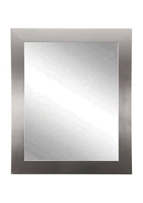 BrandtWorks Home Decor Accent Large Modern Silver Wall