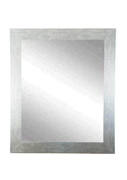 BrandtWorks Home Decor Accent Stainless Grain Wall Mirror