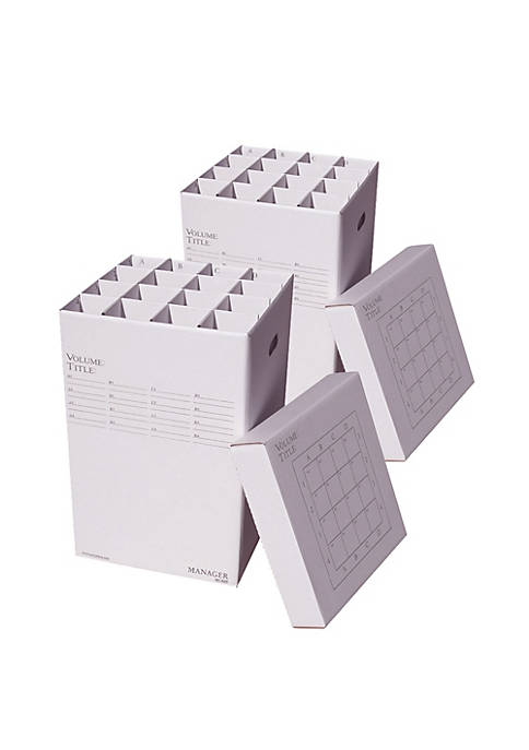 Contemporary Home Office Rolling Storage File Manager 25-2PK Stores Rolled Items Up to 24" in Length