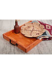 Home Indoor Decorative 14 x 29 inch Wooden SouthWest Tray with Handle