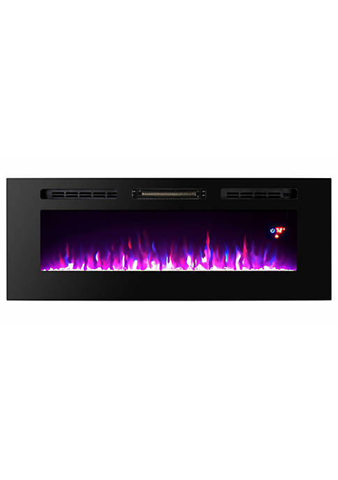 Proman Products Modern Electric Fireplace with Built-In 3