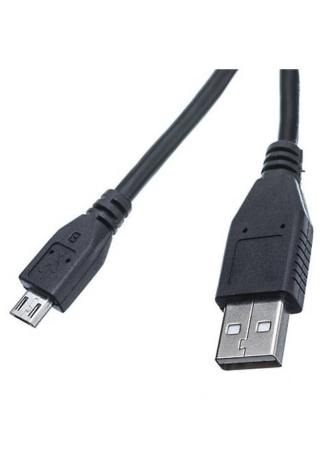 Cable Wholesale Micro USB 2.0 Cable, Black, Type