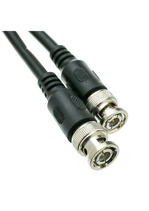 Cable Wholesale BNC RG59/U Coaxial Cable, Black, BNC