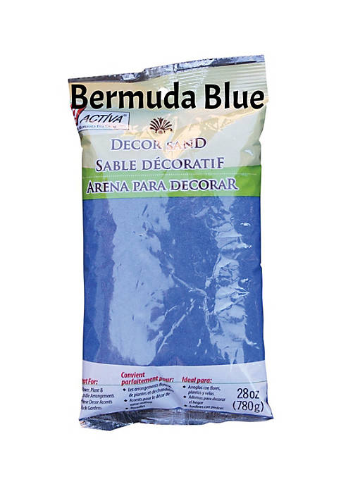 Activa 28 oz. Bag of Decor Sand - Decorative Colored Sand - Bermuda Blue