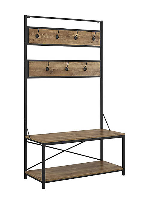 Offex Modern 72&quot; Industrial Metal and Wood Hall