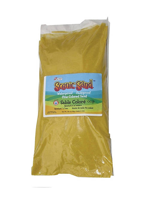 Activa 5 lb. Bag of Colored Sand - Bright Yellow